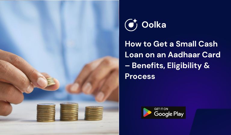Small Cash Loan on an Aadhaar Card